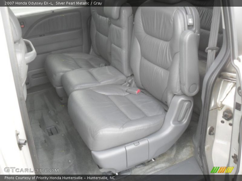 Silver Pearl Metallic / Gray 2007 Honda Odyssey EX-L