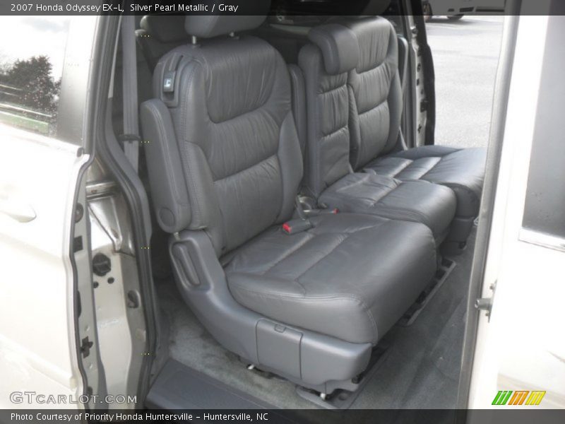 Silver Pearl Metallic / Gray 2007 Honda Odyssey EX-L