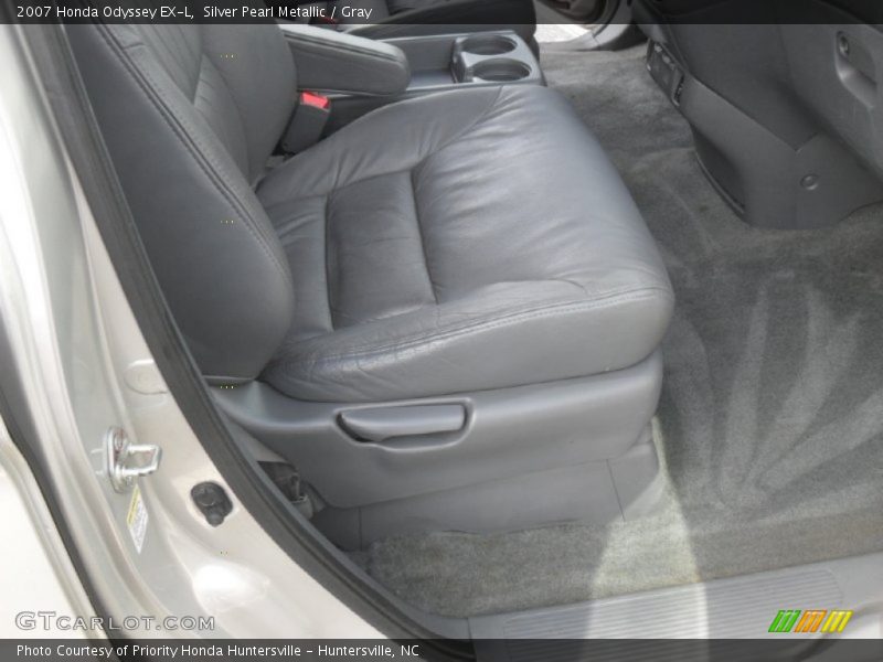 Silver Pearl Metallic / Gray 2007 Honda Odyssey EX-L