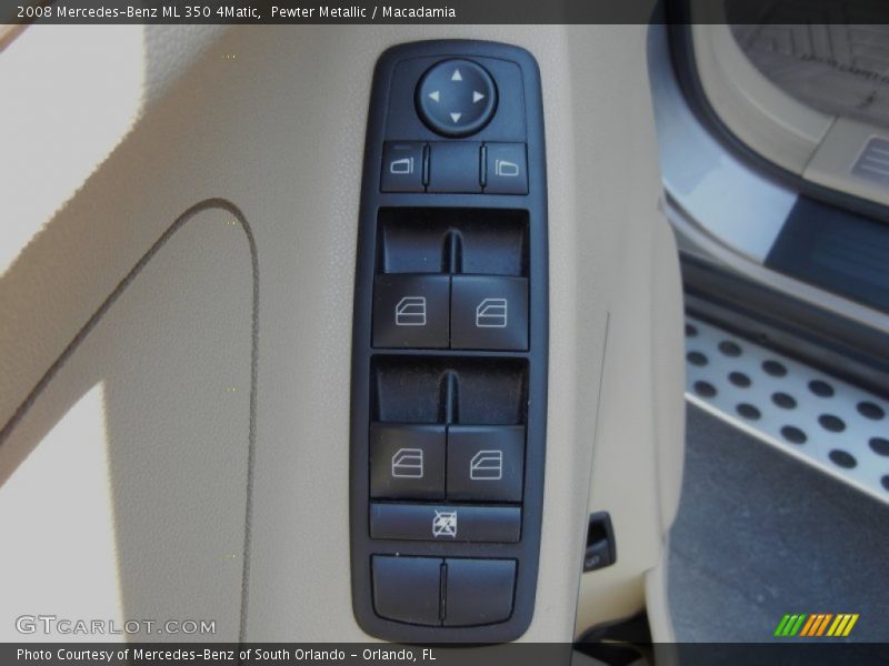 Controls of 2008 ML 350 4Matic
