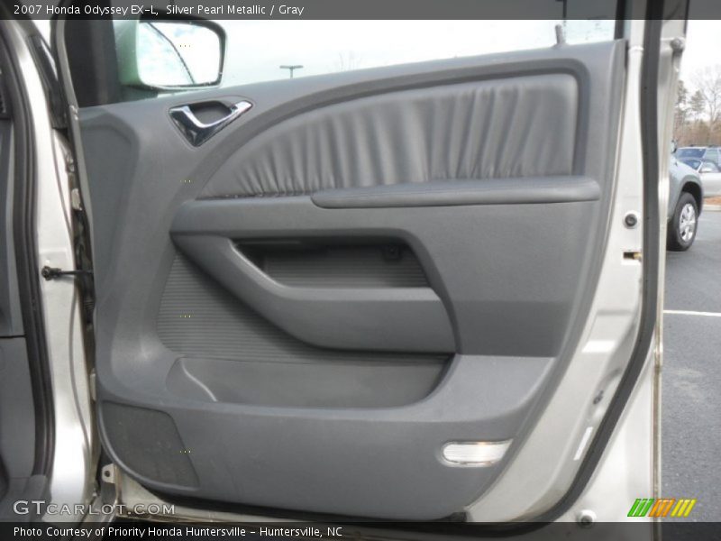Silver Pearl Metallic / Gray 2007 Honda Odyssey EX-L