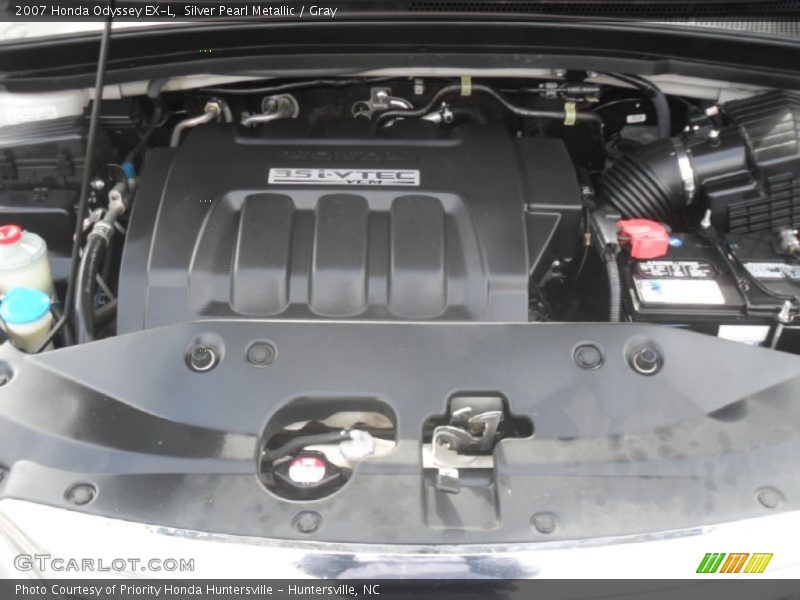 Silver Pearl Metallic / Gray 2007 Honda Odyssey EX-L