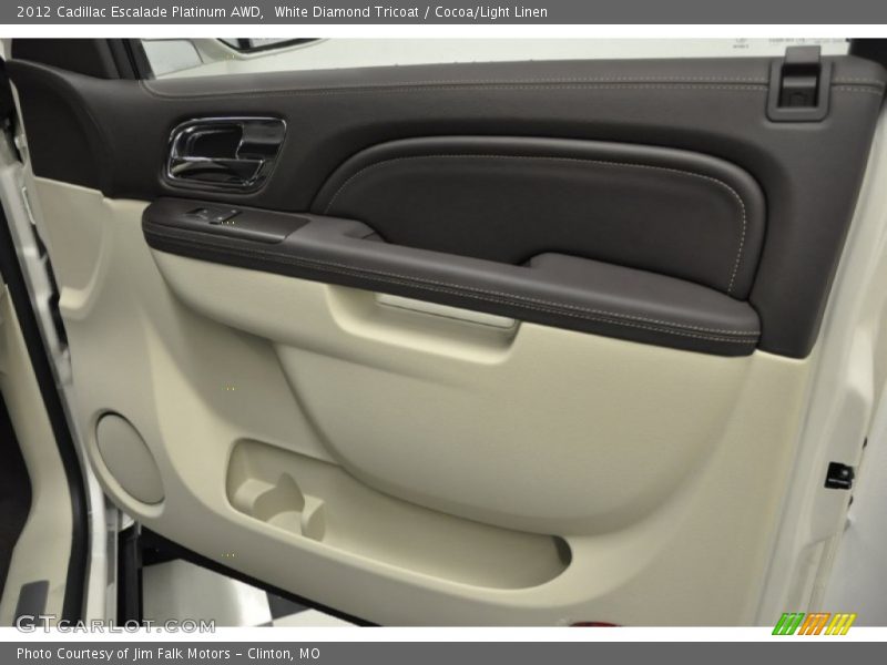 Door Panel of 2012 Escalade Platinum AWD