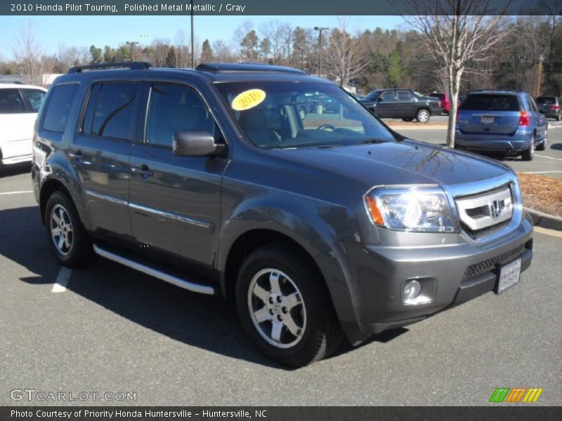 Polished Metal Metallic / Gray 2010 Honda Pilot Touring