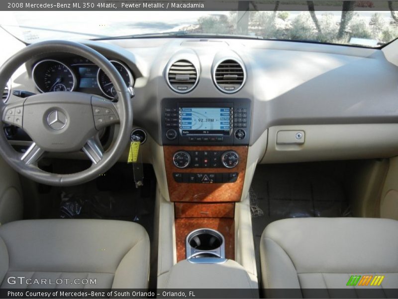 Pewter Metallic / Macadamia 2008 Mercedes-Benz ML 350 4Matic