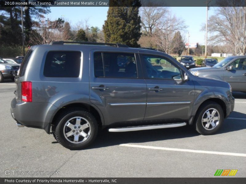 Polished Metal Metallic / Gray 2010 Honda Pilot Touring