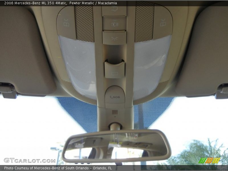 Pewter Metallic / Macadamia 2008 Mercedes-Benz ML 350 4Matic