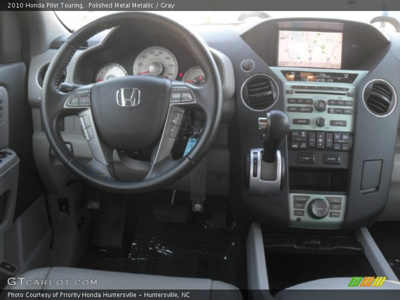 Polished Metal Metallic / Gray 2010 Honda Pilot Touring