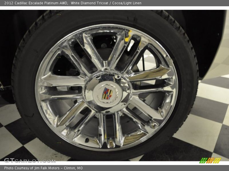  2012 Escalade Platinum AWD Wheel