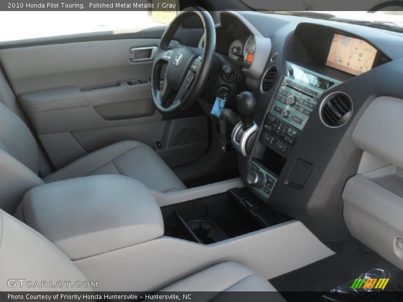 Polished Metal Metallic / Gray 2010 Honda Pilot Touring