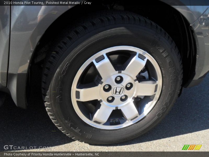 Polished Metal Metallic / Gray 2010 Honda Pilot Touring