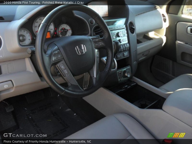 Polished Metal Metallic / Gray 2010 Honda Pilot Touring