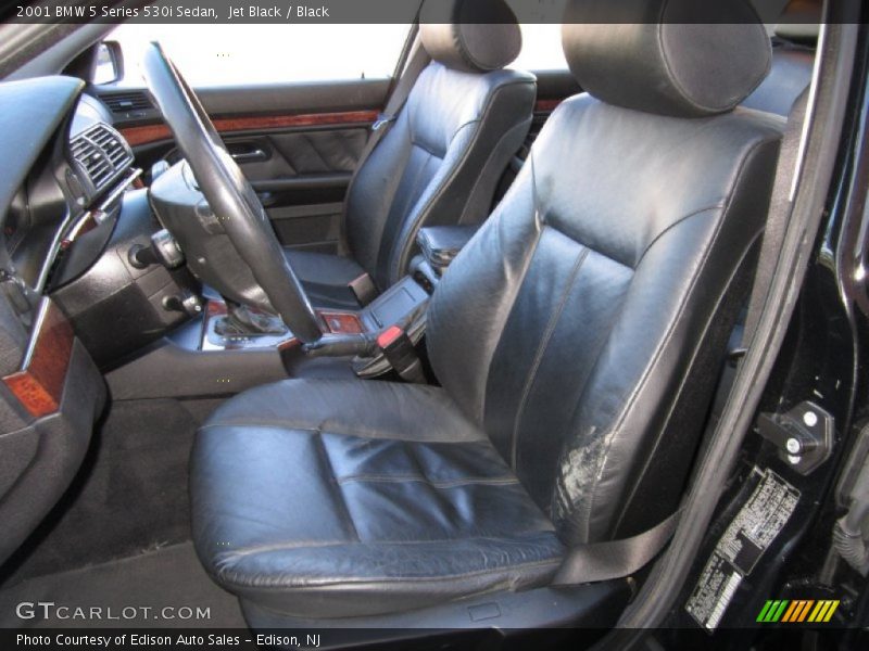 Jet Black / Black 2001 BMW 5 Series 530i Sedan