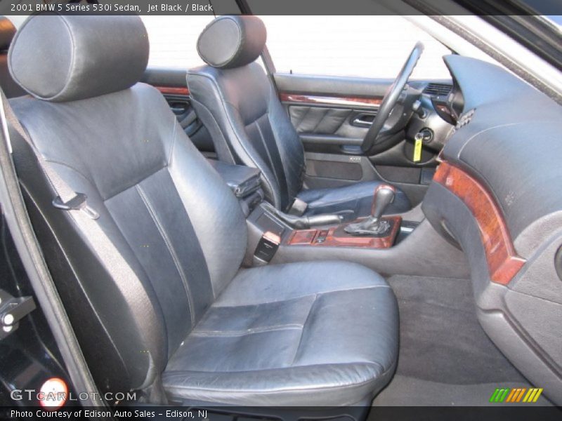 Jet Black / Black 2001 BMW 5 Series 530i Sedan