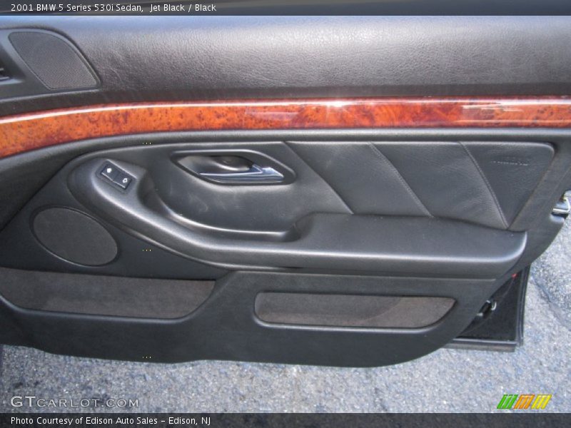 Jet Black / Black 2001 BMW 5 Series 530i Sedan