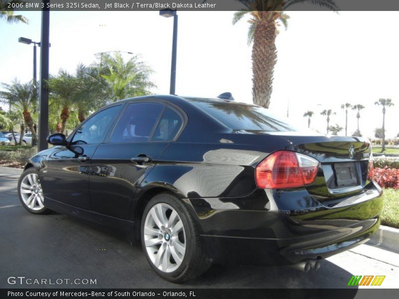 Jet Black / Terra/Black Dakota Leather 2006 BMW 3 Series 325i Sedan