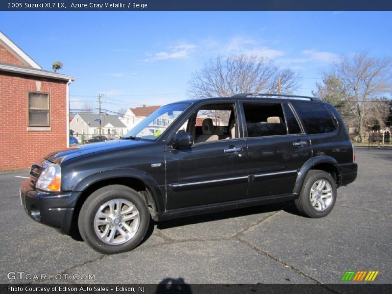 Azure Gray Metallic / Beige 2005 Suzuki XL7 LX