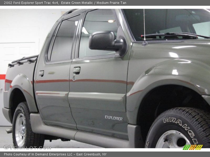 Estate Green Metallic / Medium Prairie Tan 2002 Ford Explorer Sport Trac 4x4