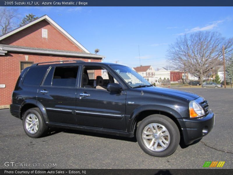 Azure Gray Metallic / Beige 2005 Suzuki XL7 LX