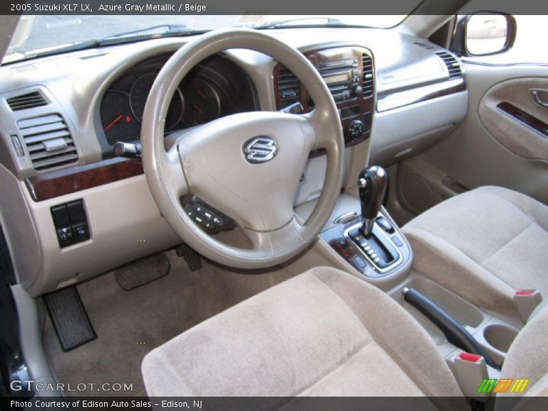Azure Gray Metallic / Beige 2005 Suzuki XL7 LX