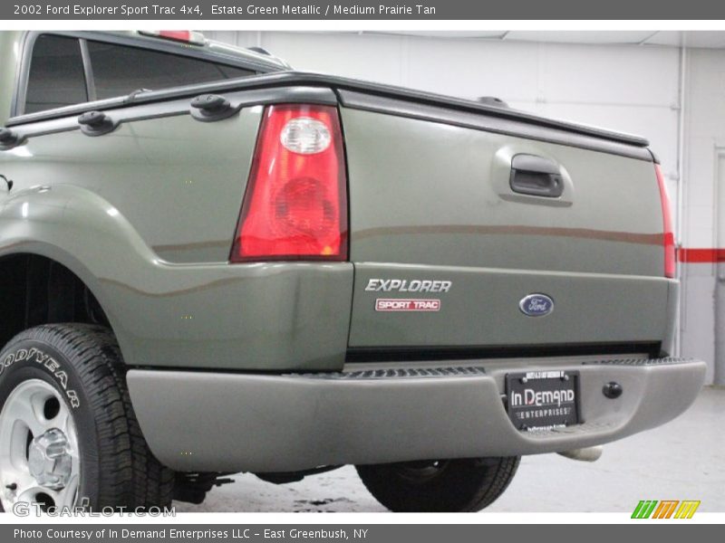 Estate Green Metallic / Medium Prairie Tan 2002 Ford Explorer Sport Trac 4x4
