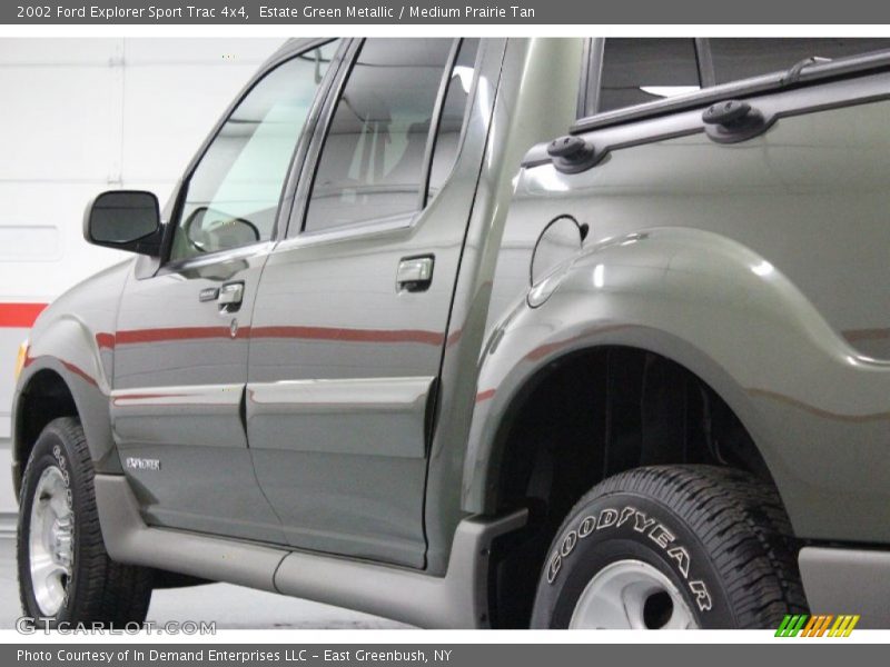Estate Green Metallic / Medium Prairie Tan 2002 Ford Explorer Sport Trac 4x4