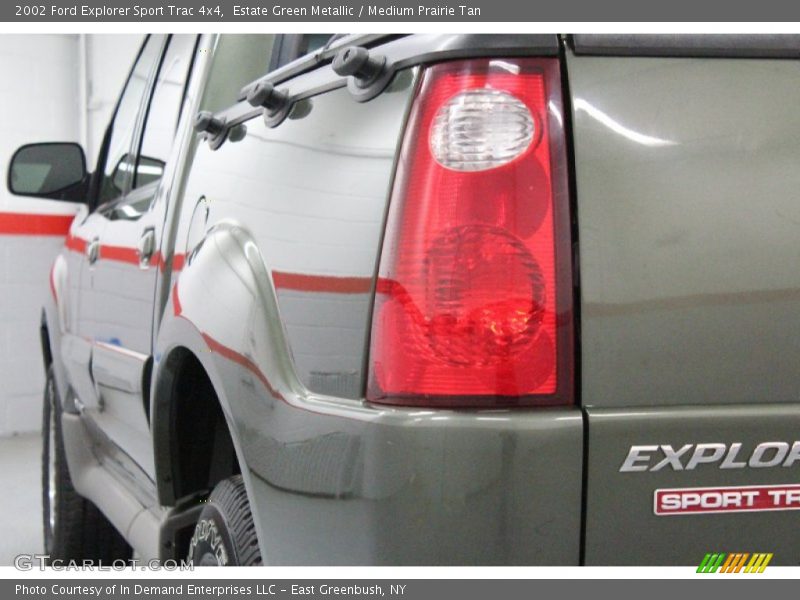 Estate Green Metallic / Medium Prairie Tan 2002 Ford Explorer Sport Trac 4x4