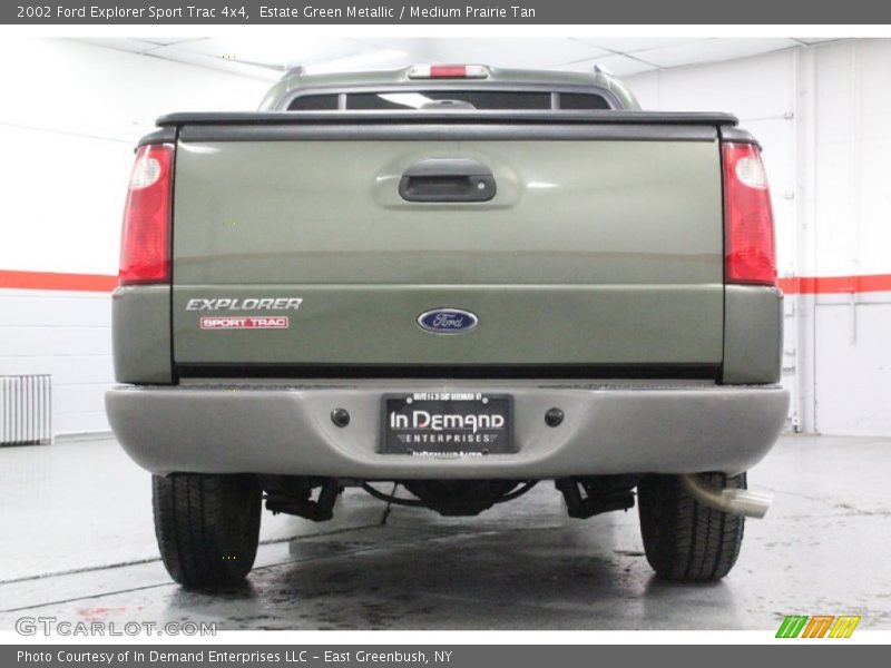 Estate Green Metallic / Medium Prairie Tan 2002 Ford Explorer Sport Trac 4x4
