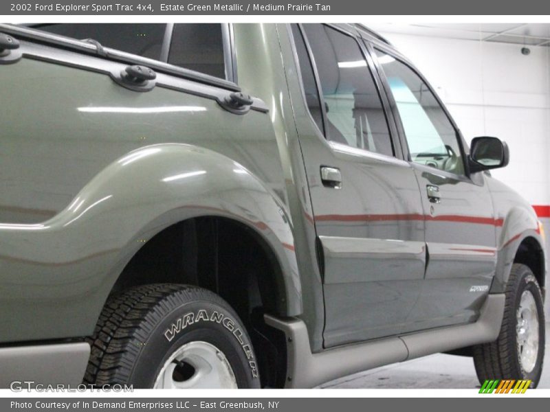 Estate Green Metallic / Medium Prairie Tan 2002 Ford Explorer Sport Trac 4x4