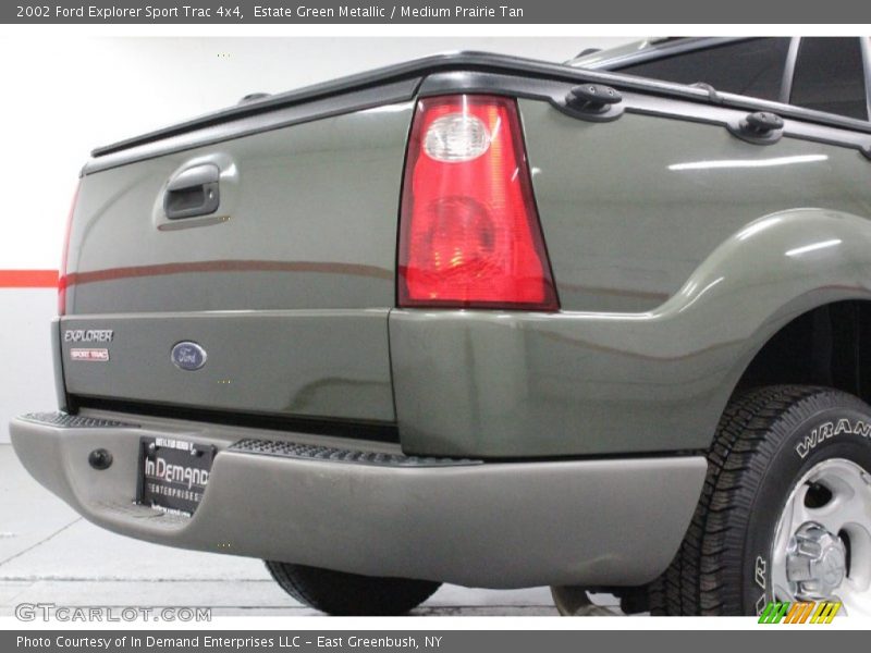 Estate Green Metallic / Medium Prairie Tan 2002 Ford Explorer Sport Trac 4x4