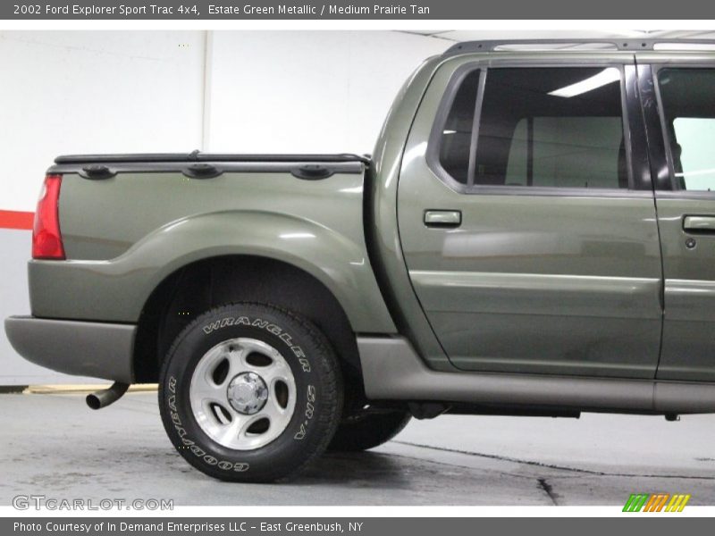 Estate Green Metallic / Medium Prairie Tan 2002 Ford Explorer Sport Trac 4x4