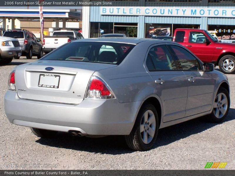 Silver Frost Metallic / Medium Light Stone 2006 Ford Fusion SE
