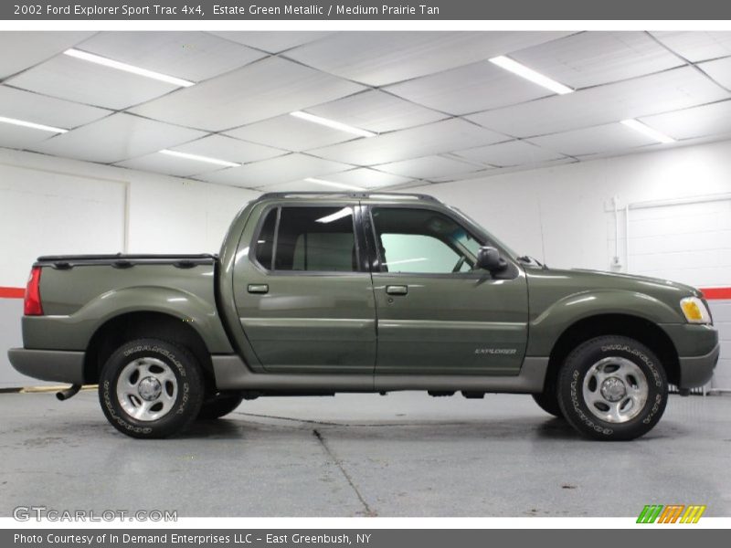 Estate Green Metallic / Medium Prairie Tan 2002 Ford Explorer Sport Trac 4x4