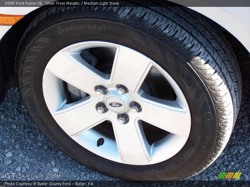 Silver Frost Metallic / Medium Light Stone 2006 Ford Fusion SE