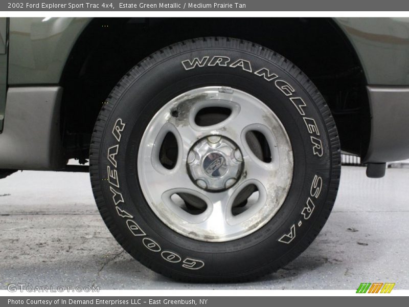 Estate Green Metallic / Medium Prairie Tan 2002 Ford Explorer Sport Trac 4x4