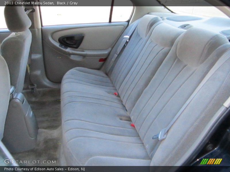 Black / Gray 2003 Chevrolet Malibu Sedan