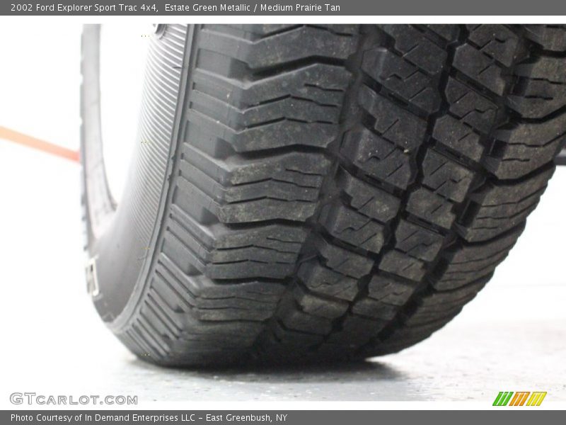 Estate Green Metallic / Medium Prairie Tan 2002 Ford Explorer Sport Trac 4x4