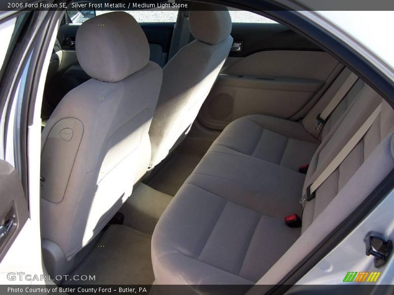 Silver Frost Metallic / Medium Light Stone 2006 Ford Fusion SE