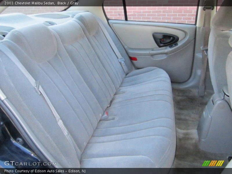 Black / Gray 2003 Chevrolet Malibu Sedan