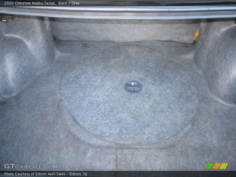 Black / Gray 2003 Chevrolet Malibu Sedan