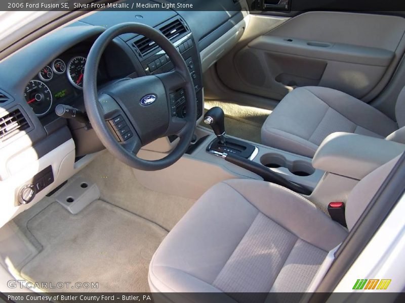 Silver Frost Metallic / Medium Light Stone 2006 Ford Fusion SE