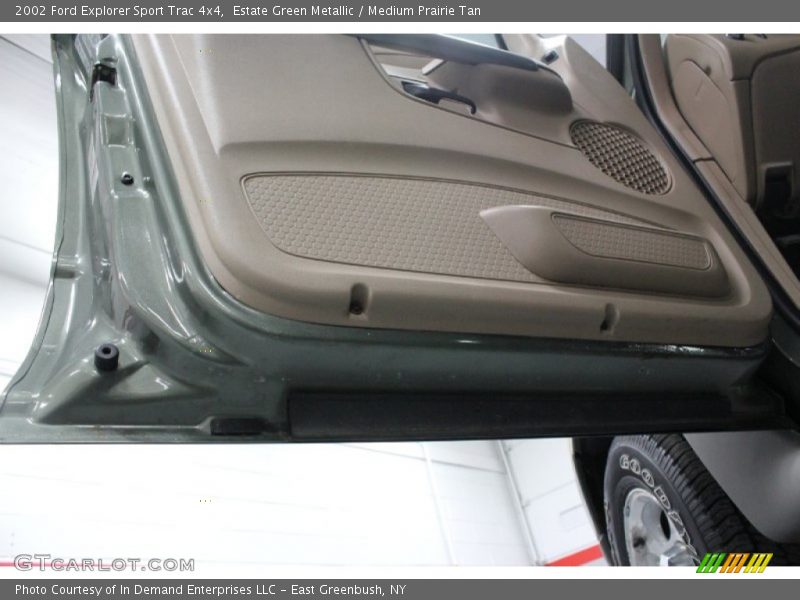 Estate Green Metallic / Medium Prairie Tan 2002 Ford Explorer Sport Trac 4x4