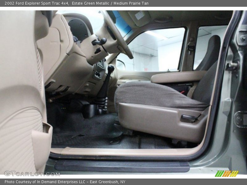 Estate Green Metallic / Medium Prairie Tan 2002 Ford Explorer Sport Trac 4x4