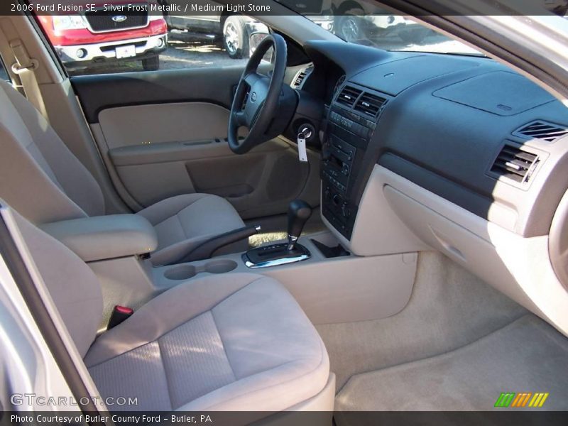 Silver Frost Metallic / Medium Light Stone 2006 Ford Fusion SE