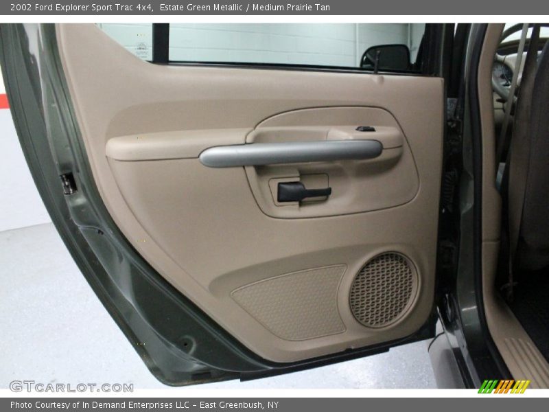 Estate Green Metallic / Medium Prairie Tan 2002 Ford Explorer Sport Trac 4x4