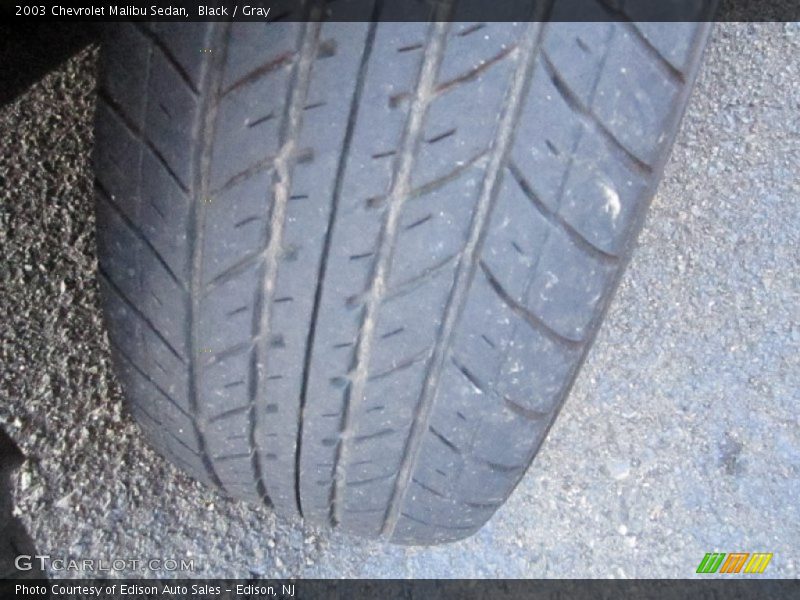 Black / Gray 2003 Chevrolet Malibu Sedan