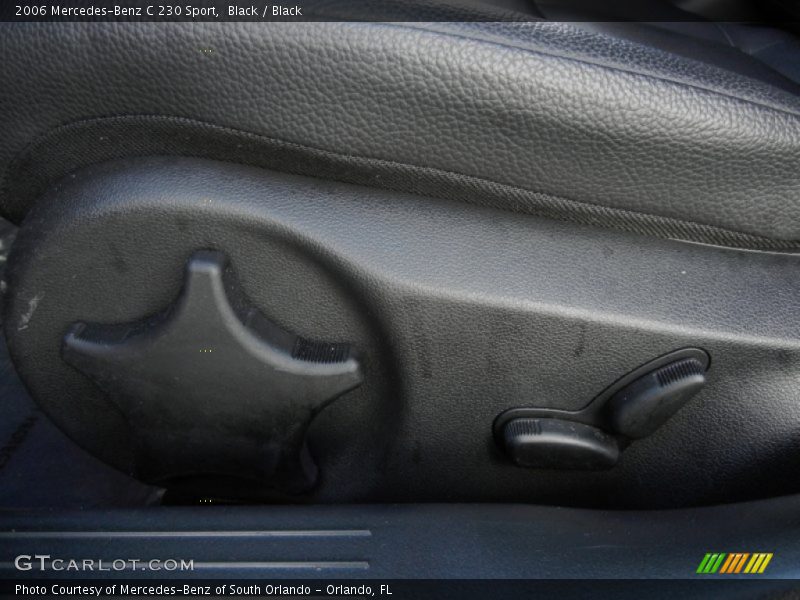 Black / Black 2006 Mercedes-Benz C 230 Sport