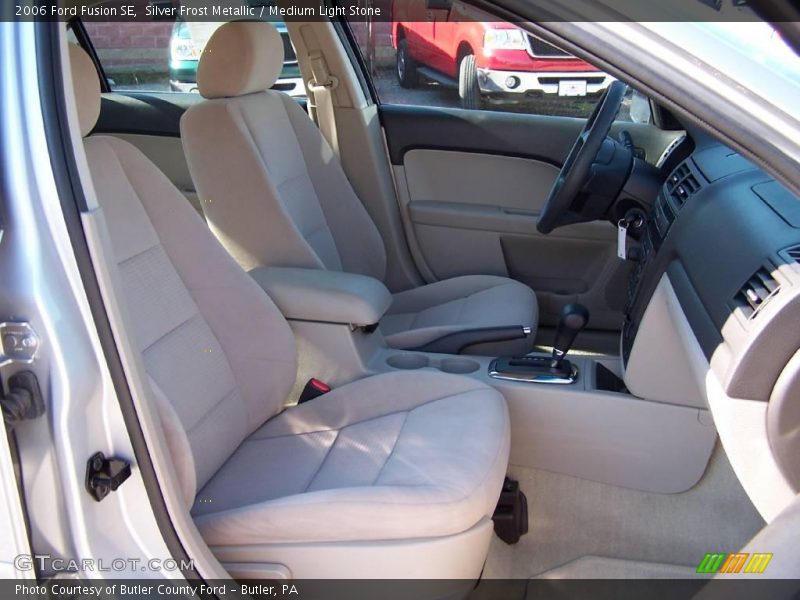 Silver Frost Metallic / Medium Light Stone 2006 Ford Fusion SE