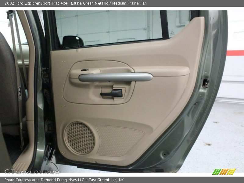 Estate Green Metallic / Medium Prairie Tan 2002 Ford Explorer Sport Trac 4x4