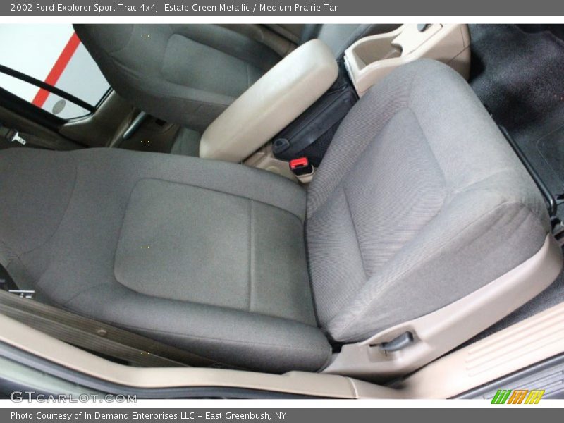 Estate Green Metallic / Medium Prairie Tan 2002 Ford Explorer Sport Trac 4x4